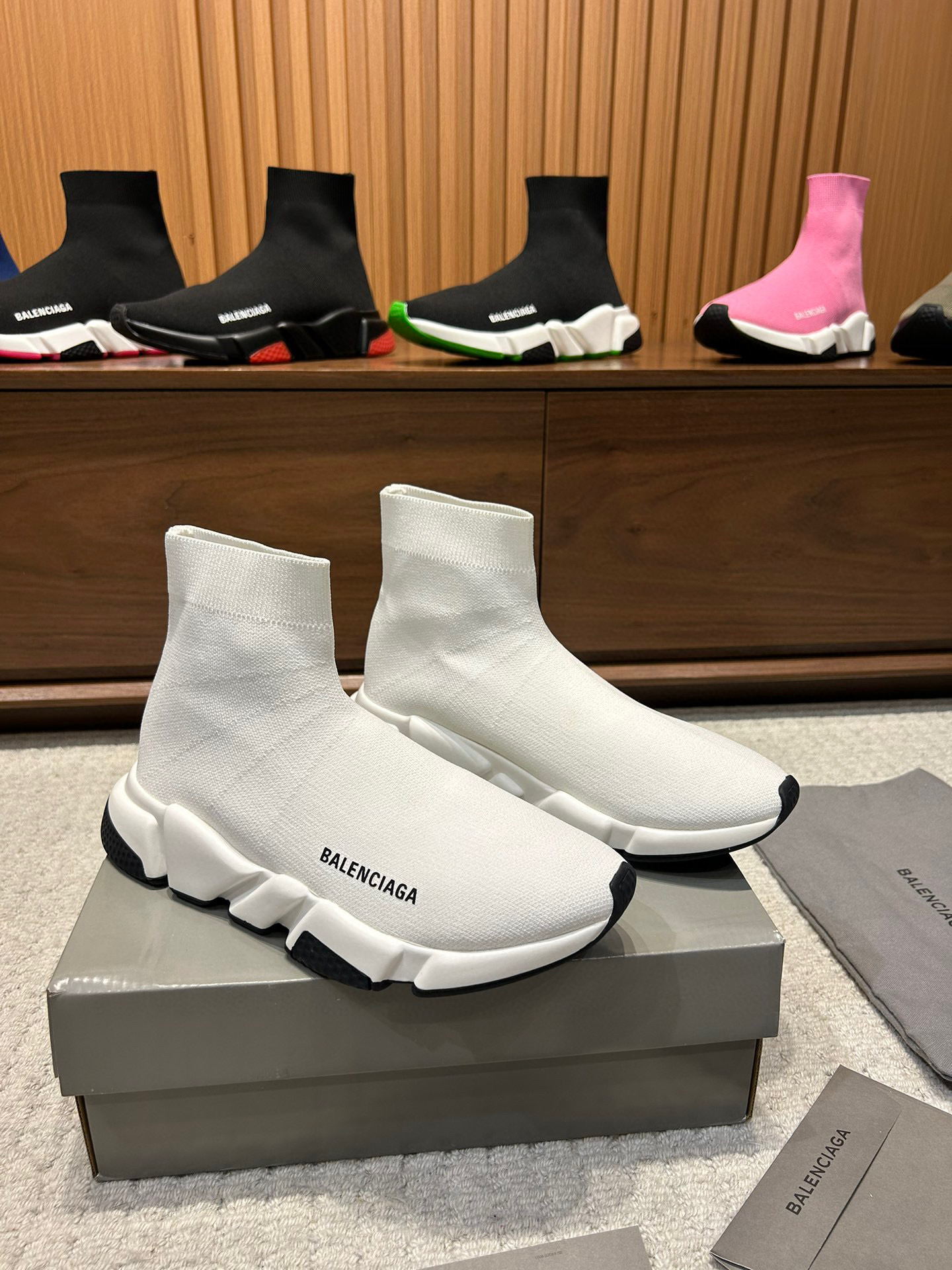 Balenciaga knit sneakers