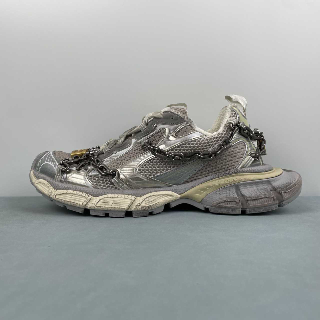 X Balenciaga retro dad shoes