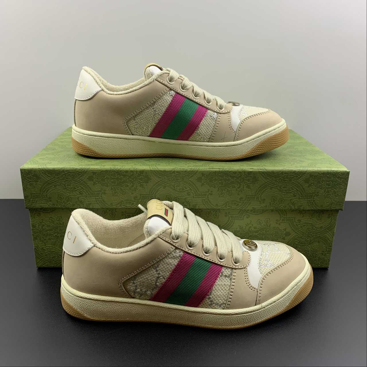 Gucci Screener Dirty Shoes