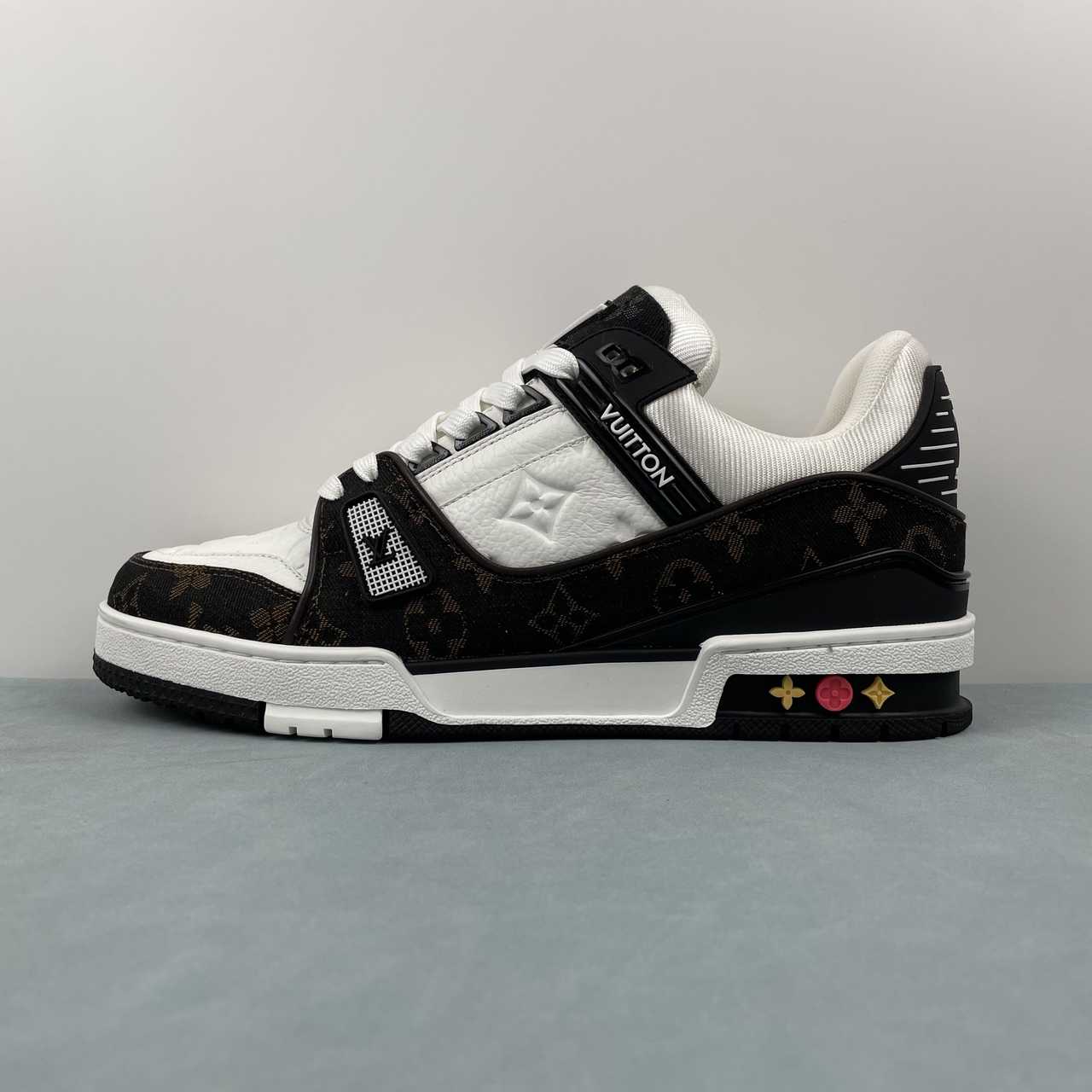 LV Trainer low-top shoes