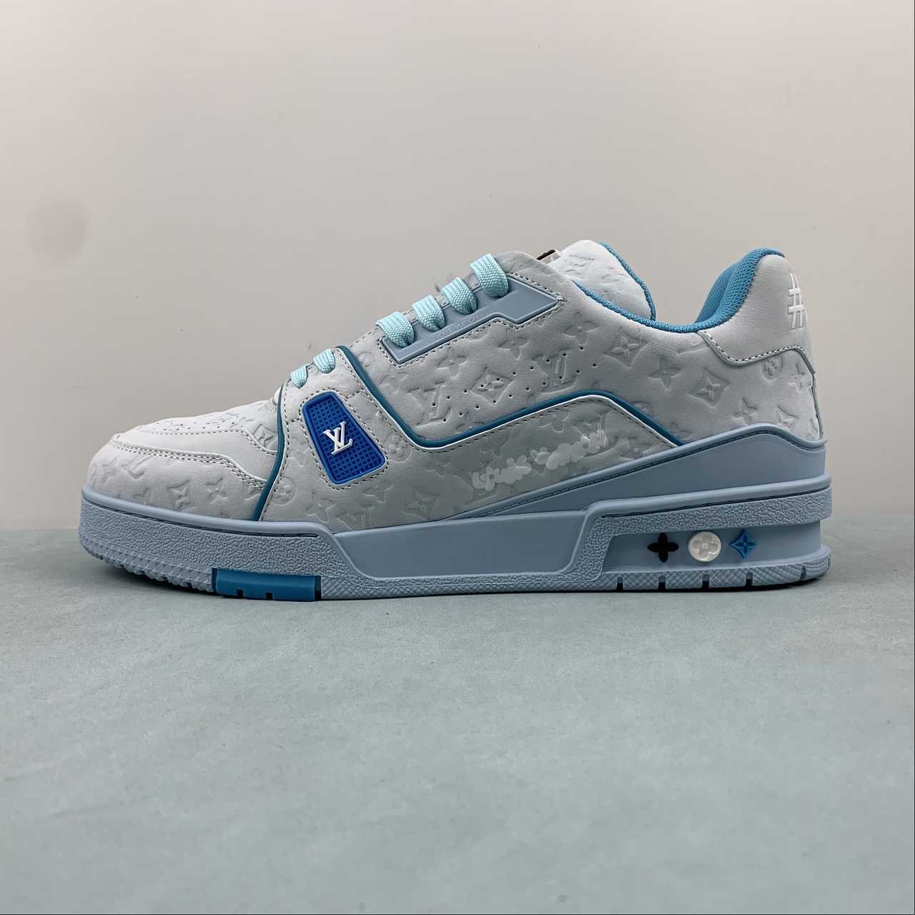 Tyler x LOUIS VUITTON Trainer round-toe lace-up low-top sneakers