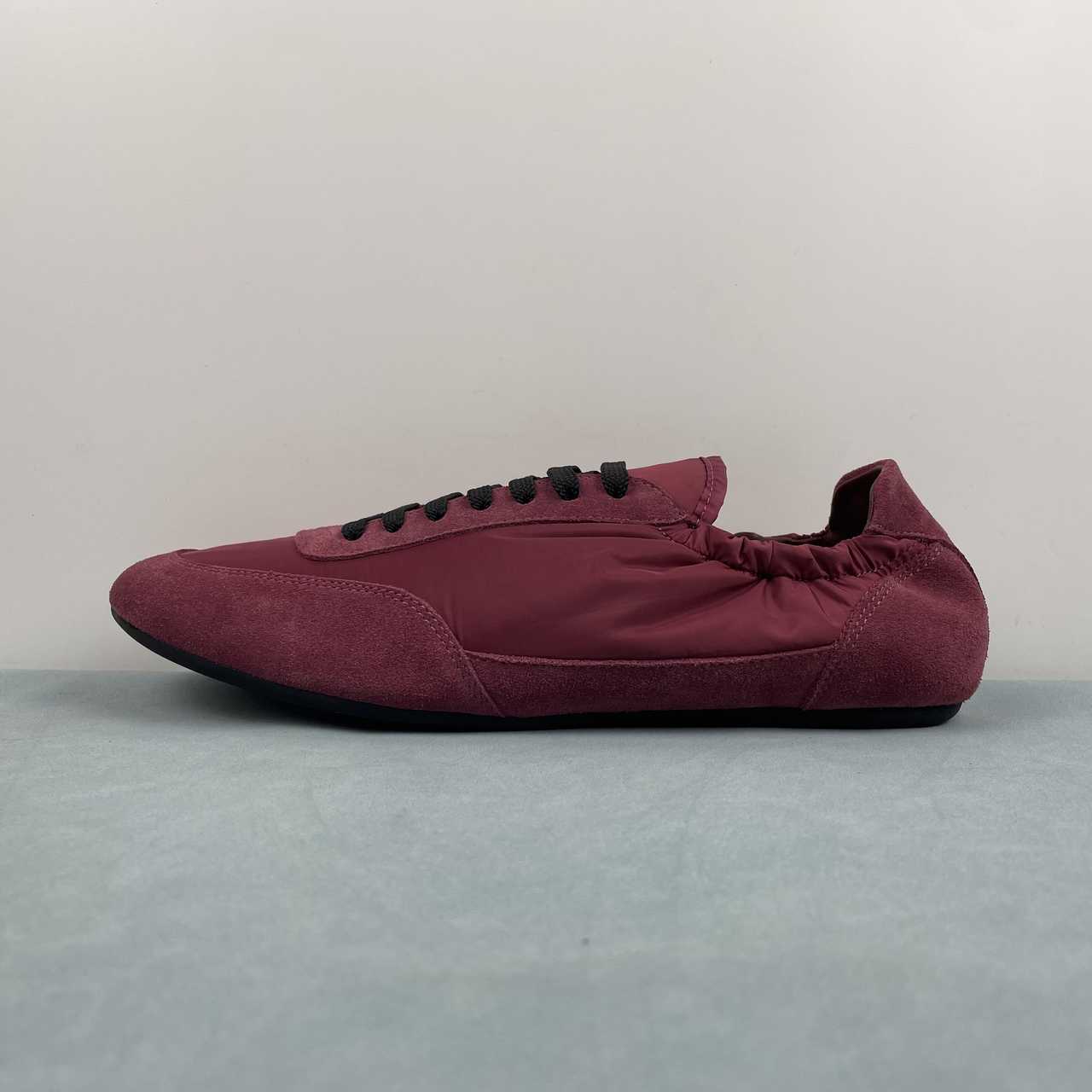 Prada's early spring and summer show thin-soled Dexter shoes