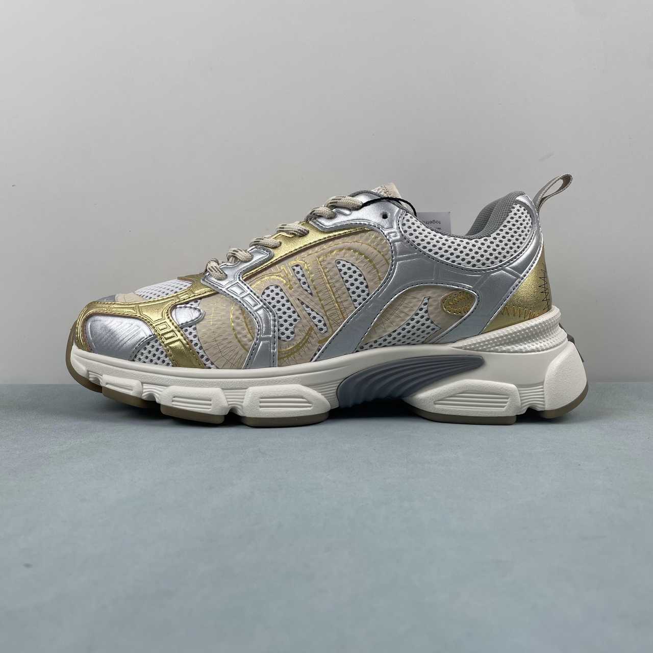 Dior Chrono round toe lace-up running shoes