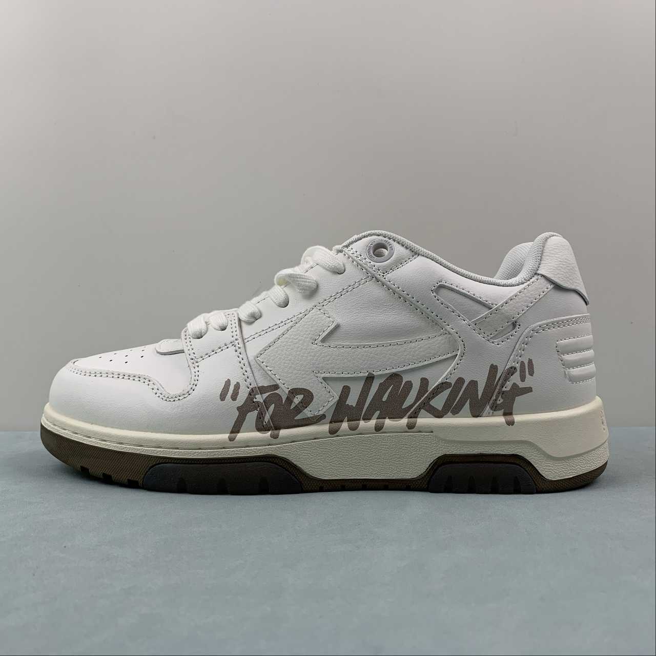 Off-White c/o Virgil Abloh Out Of Office Low-top Leather Sneakers'OOO'