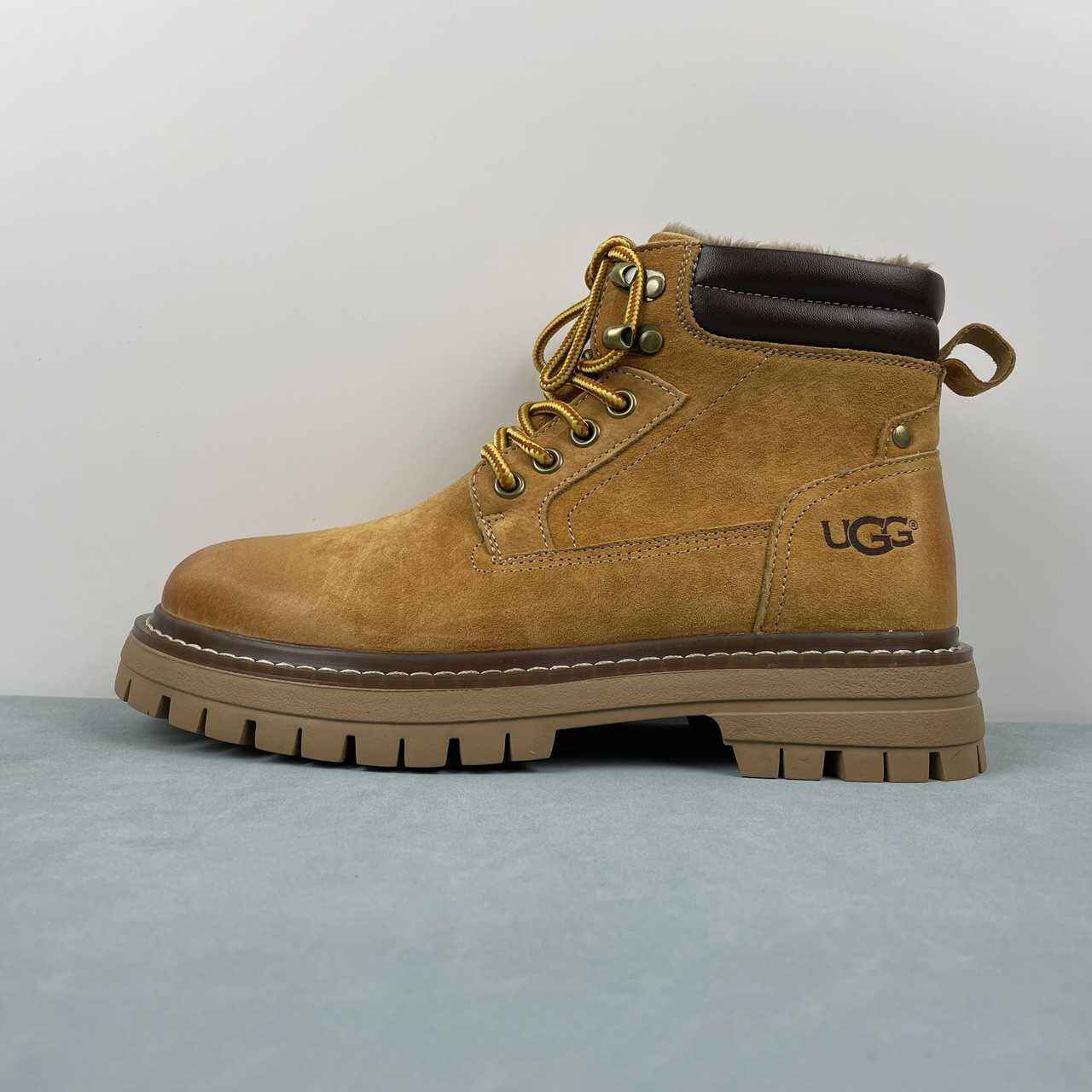 UGG 2024 Autumn and Winter New Men's Mid-cut Casual Martin Boots