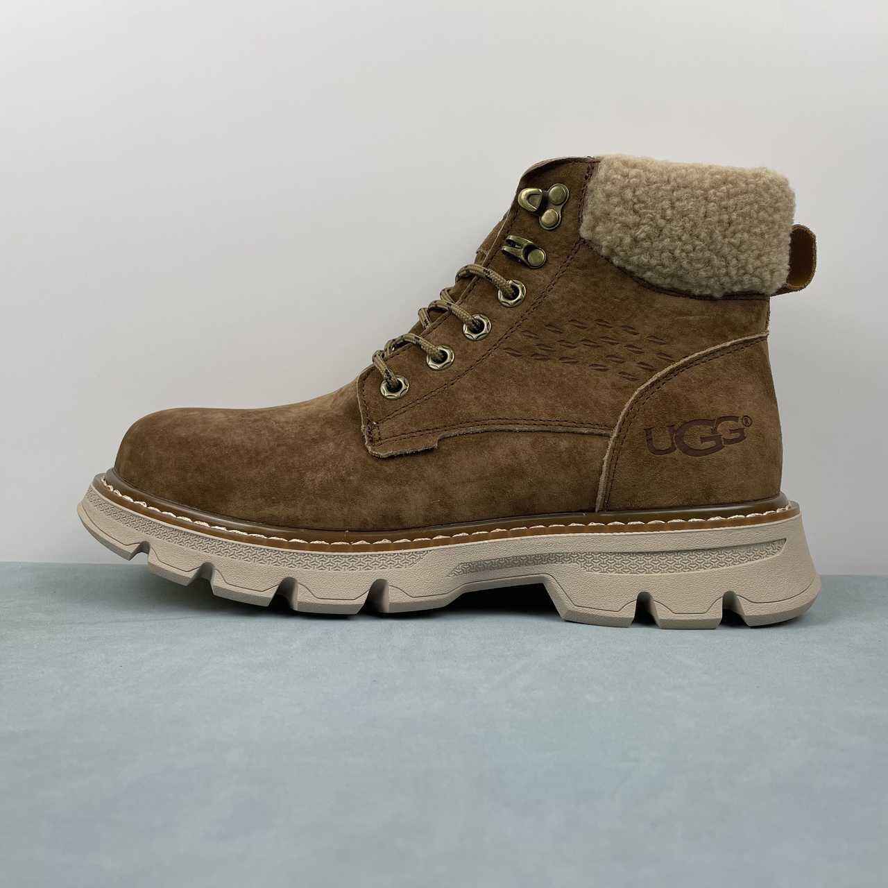 UGG 2024 Autumn and Winter New Men's Mid-cut Casual Martin Boots