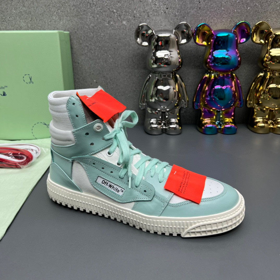 Off-white Men's and Women's high top shoes