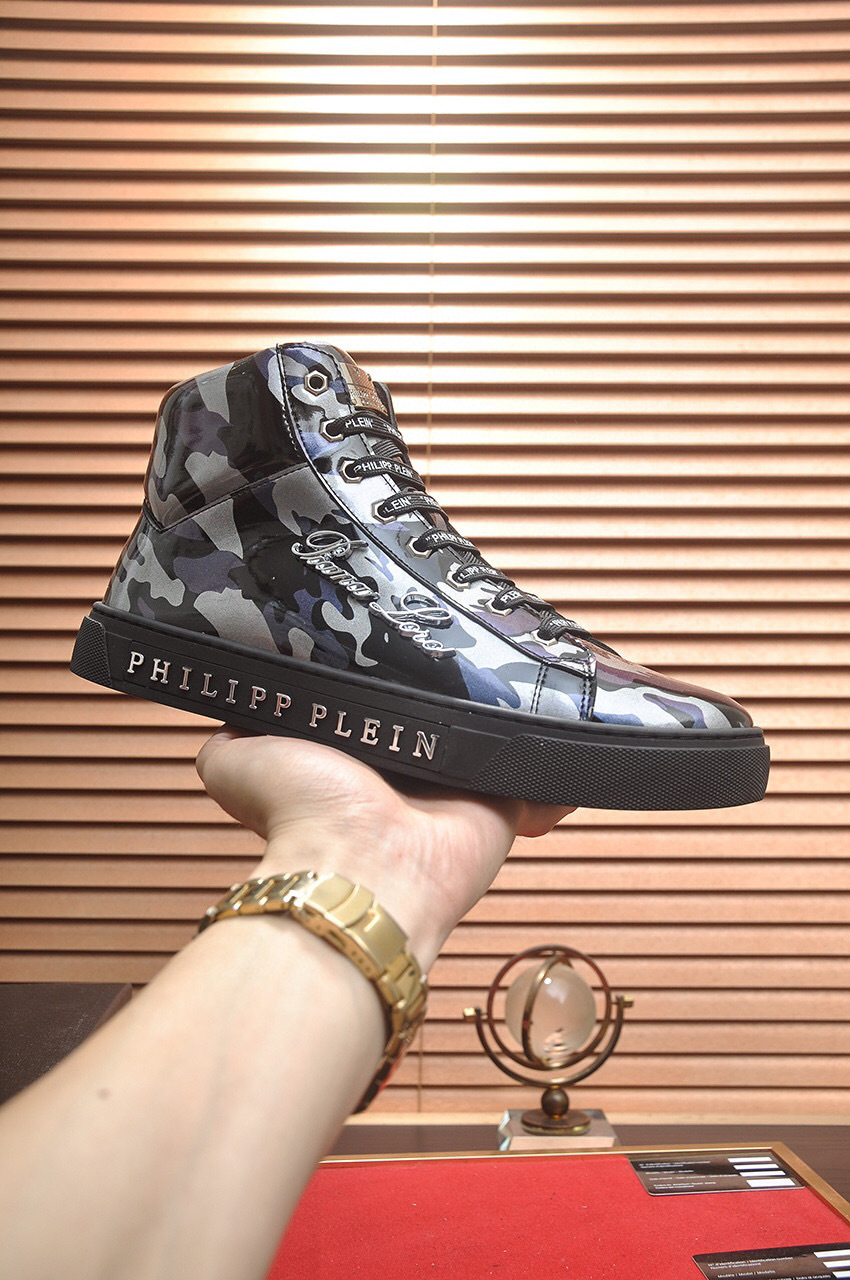 Philipp Plein high top designer sneakers