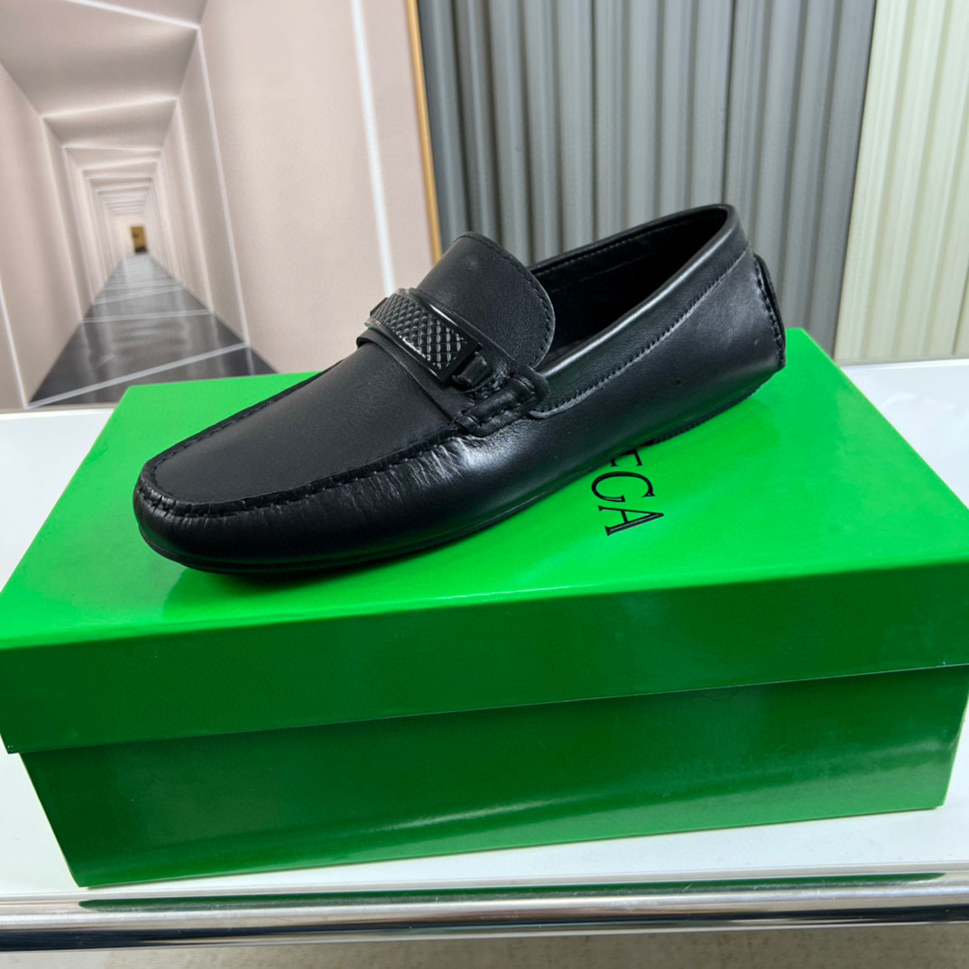 Bottega Veneta leather gommino driving shoes