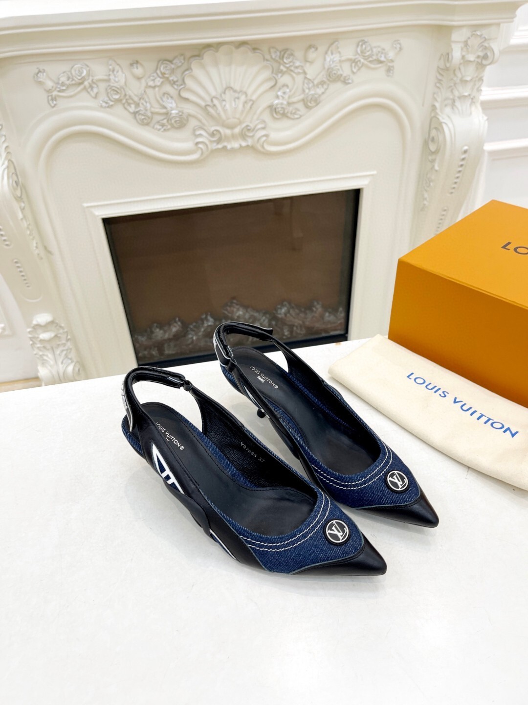 Louis Vuitton new imported cowhide/technical silk with sheepskin lining heel height 5.5cm 35-42
