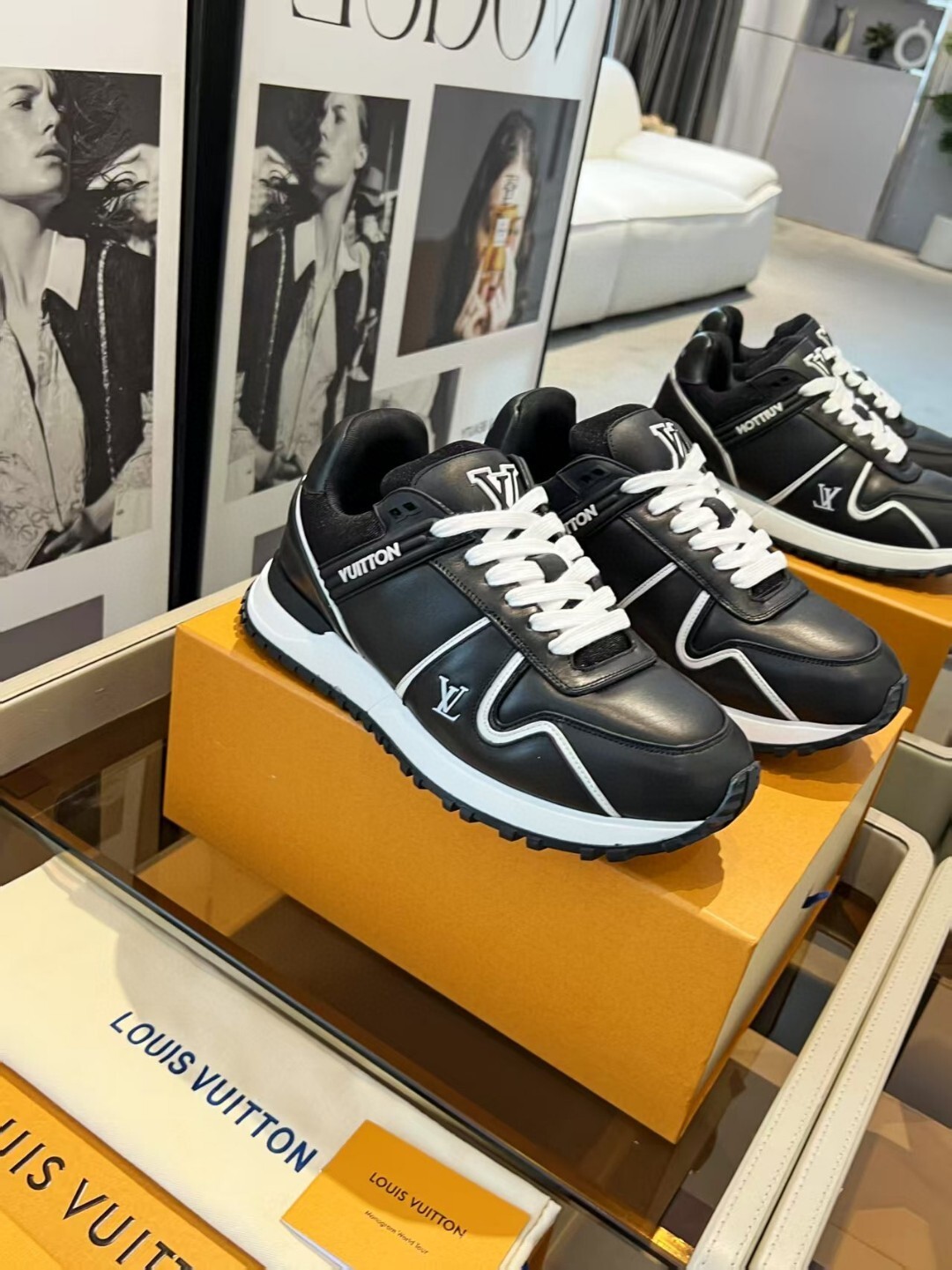 Louis Vuitton new imported cowhide breathable mesh lining 35-46
