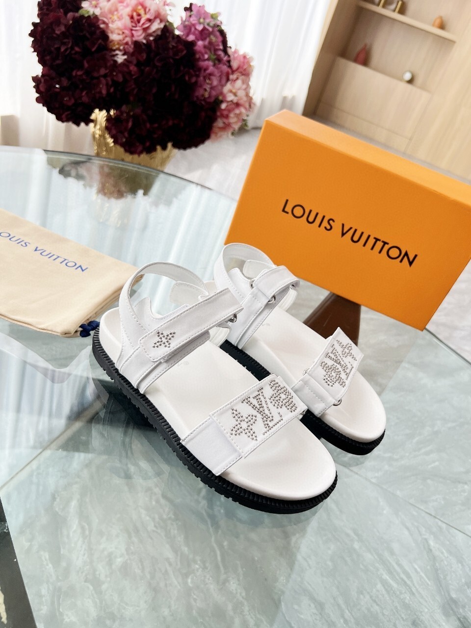 Louis Vuitton new imported cowhide/sheepskin lining with rivets Height 4cm 35-42