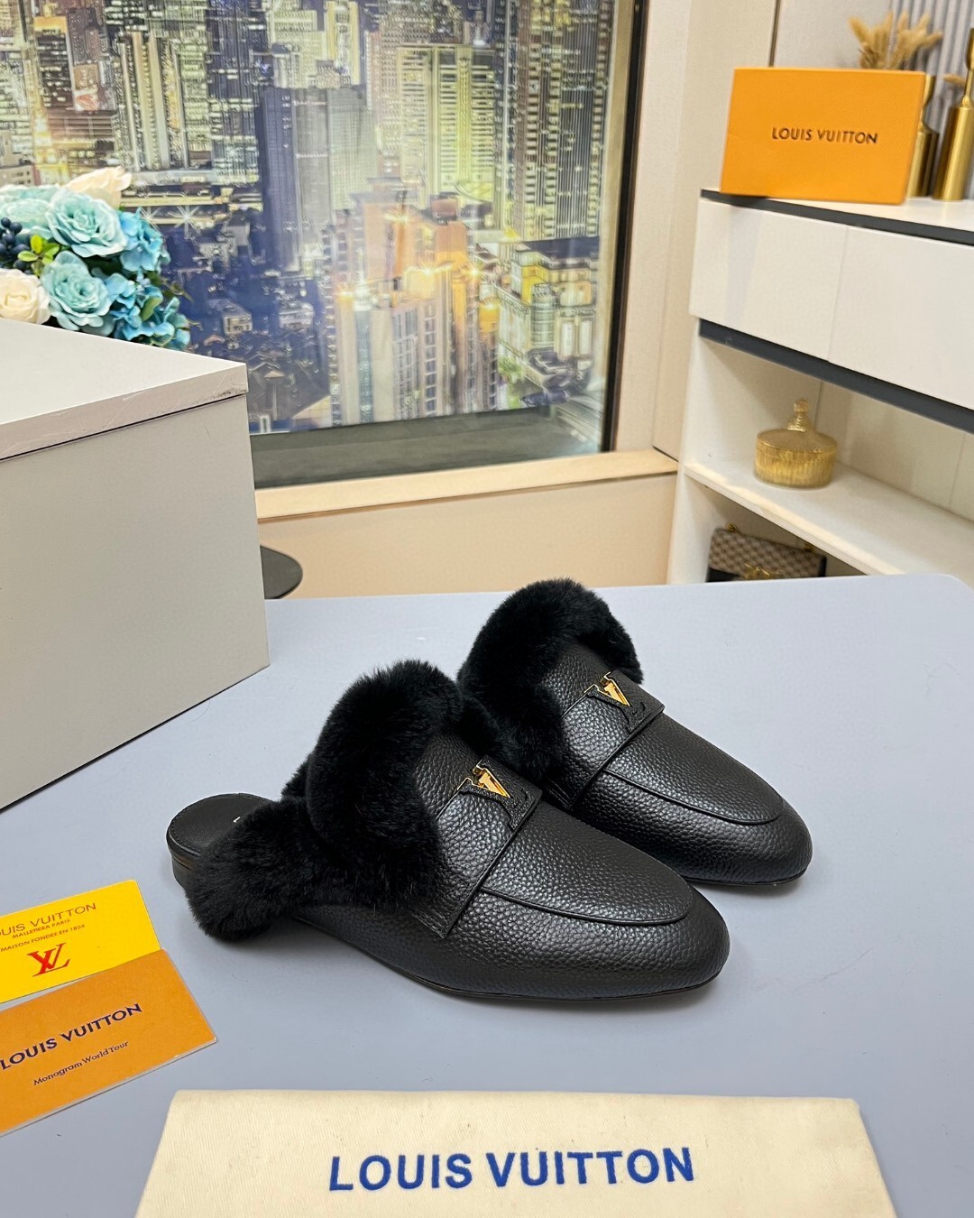 Louis Vuitton new imported cowhide and sheepskin lining 35-42