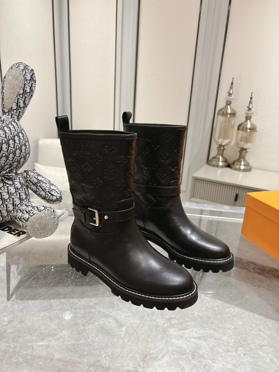 Louis Vuitton new imported cowhide leather lining 35-42