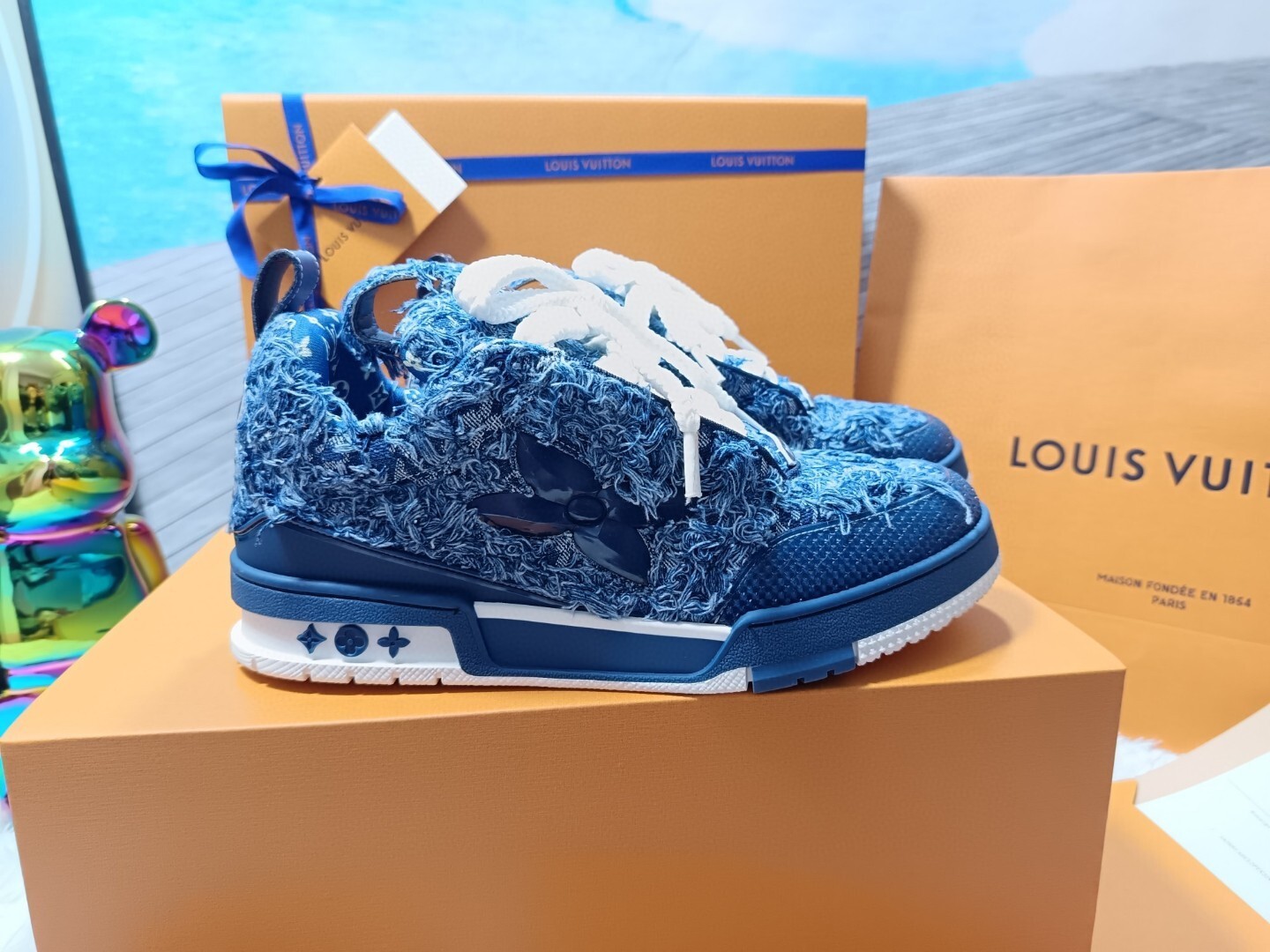 Louis Vuitton new ceiling-level full set package men's 38-46