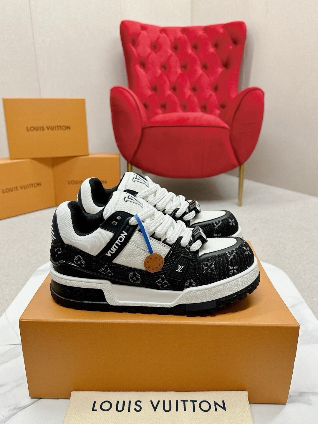 Louis Vuitton new ceiling level full set packaging 35-46