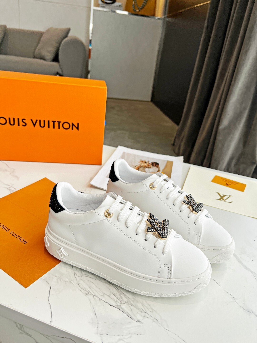Louis Vuitton new imported silk cowhide sheepskin lining 35-45