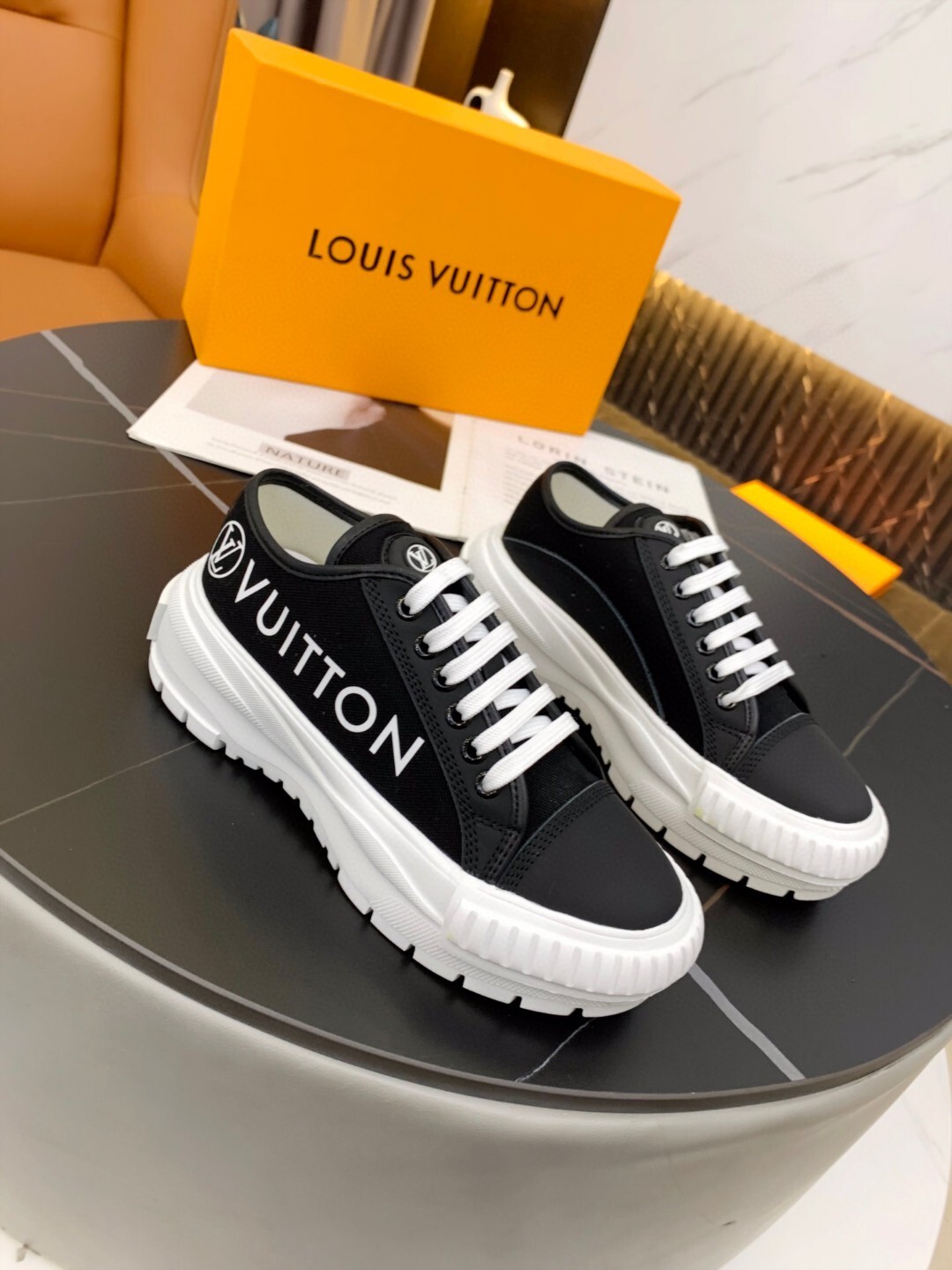 Louis Vuitton new imported denim sheepskin lining 35-41